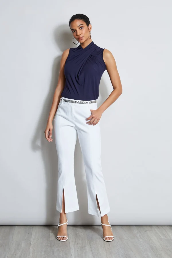 Elie Tahari Tops & Sweaters-Sleeveless Twist Knit