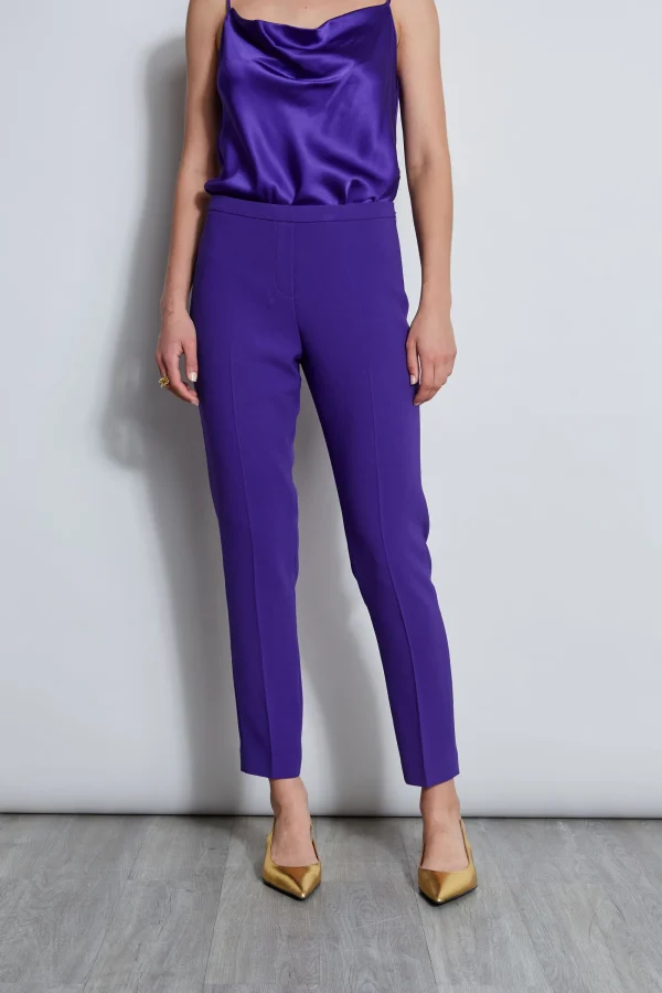 Elie Tahari Bottoms | Suiting-Slim Fit Crepe Pant