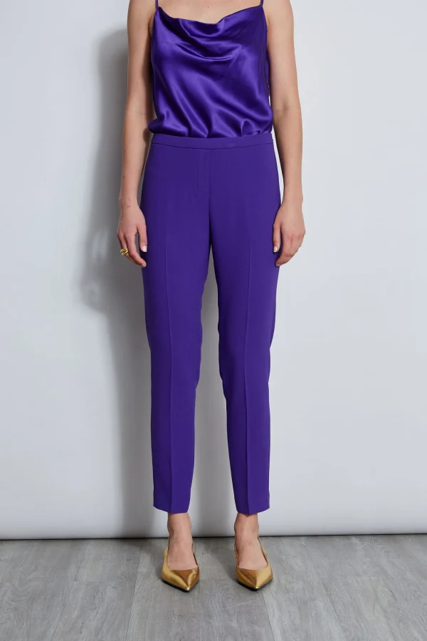 Elie Tahari Bottoms | Suiting-Slim Fit Crepe Pant