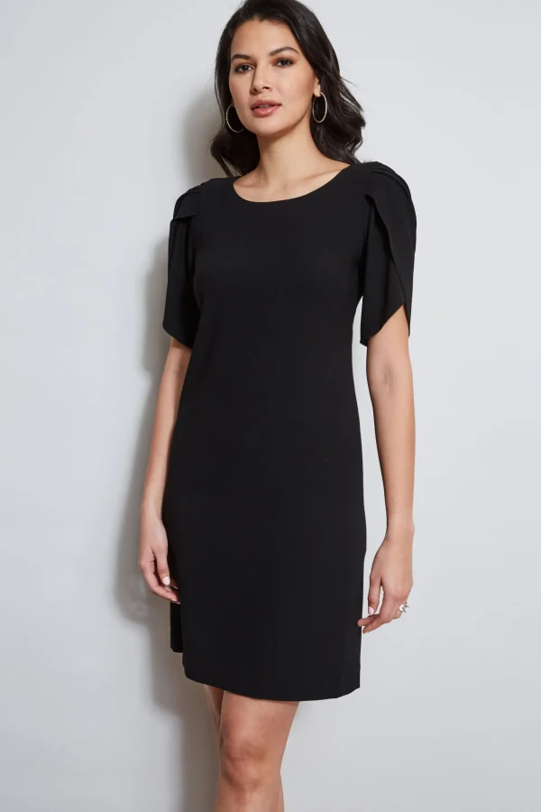 Elie Tahari Dresses & Jumpsuits | Short Sleeve Dresses-Slit Sleeve Dress