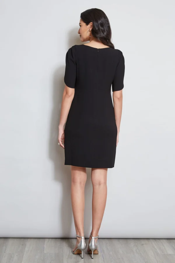 Elie Tahari Dresses & Jumpsuits | Short Sleeve Dresses-Slit Sleeve Dress