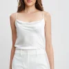 Elie Tahari Tops & Sweaters | Suiting-Stretch Silk Satin Cami