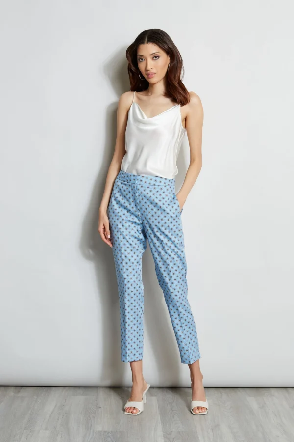 Elie Tahari Bottoms-Sun Print Pant