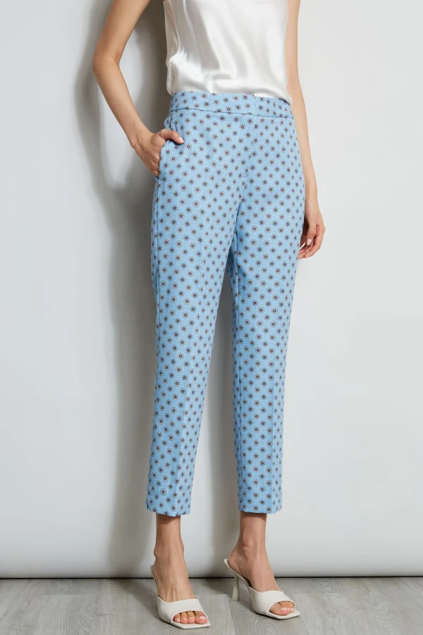 Elie Tahari Bottoms-Sun Print Pant