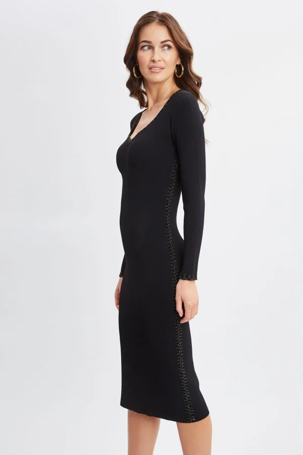 Elie Tahari Dresses & Jumpsuits-Sweetheart Sweater Dress