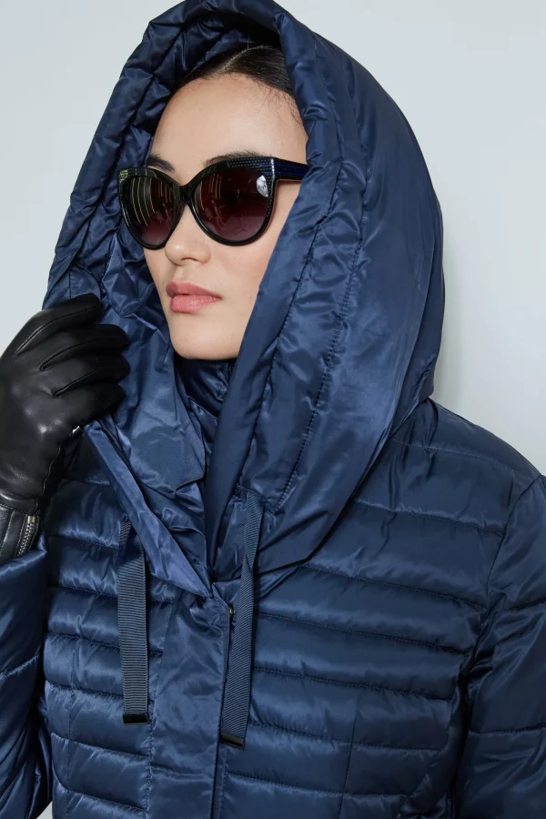 Elie Tahari Coats-Tahari Double Layer Long Puffer Coat