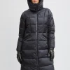 Elie Tahari Coats-Tahari Faux Fur Trimmed Puffer Coat