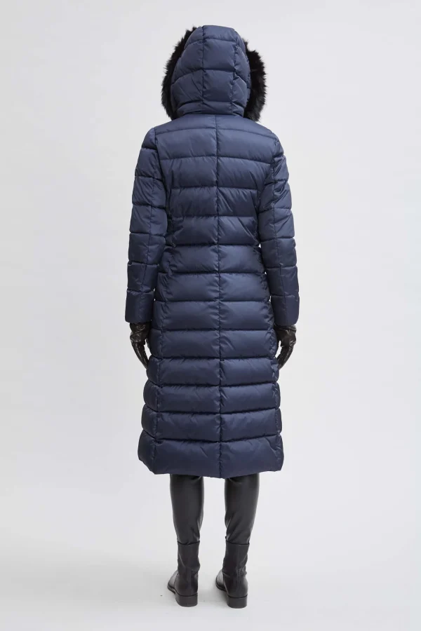 Elie Tahari Coats-Tahari Maxi Layer Puffer Coat