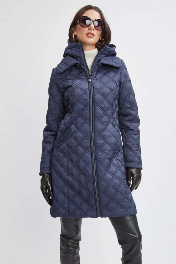 Elie Tahari Coats-Tahari Quilted Puffer Coat