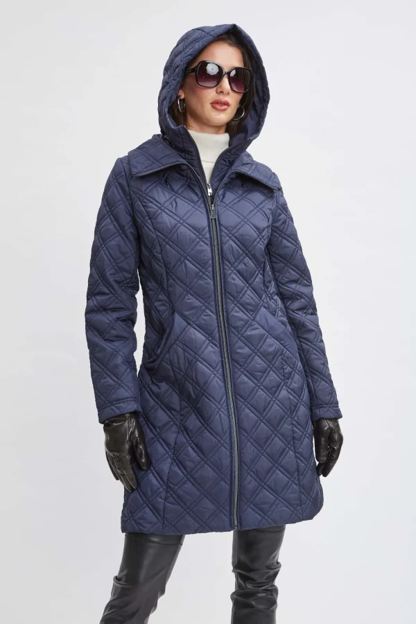 Elie Tahari Coats-Tahari Quilted Puffer Coat