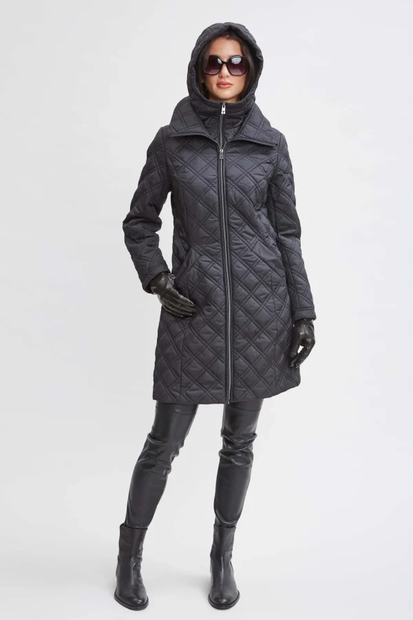 Elie Tahari Coats-Tahari Quilted Puffer Coat