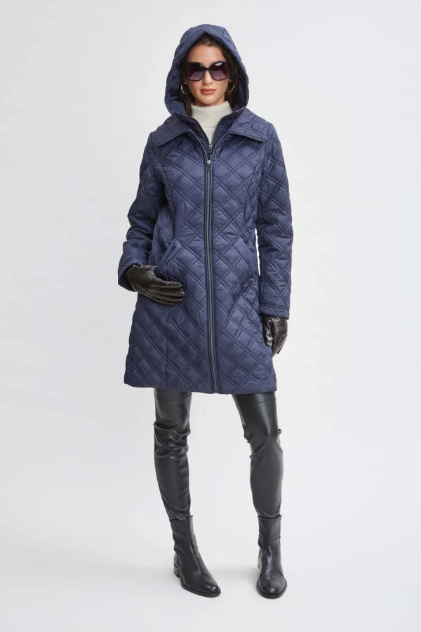 Elie Tahari Coats-Tahari Quilted Puffer Coat