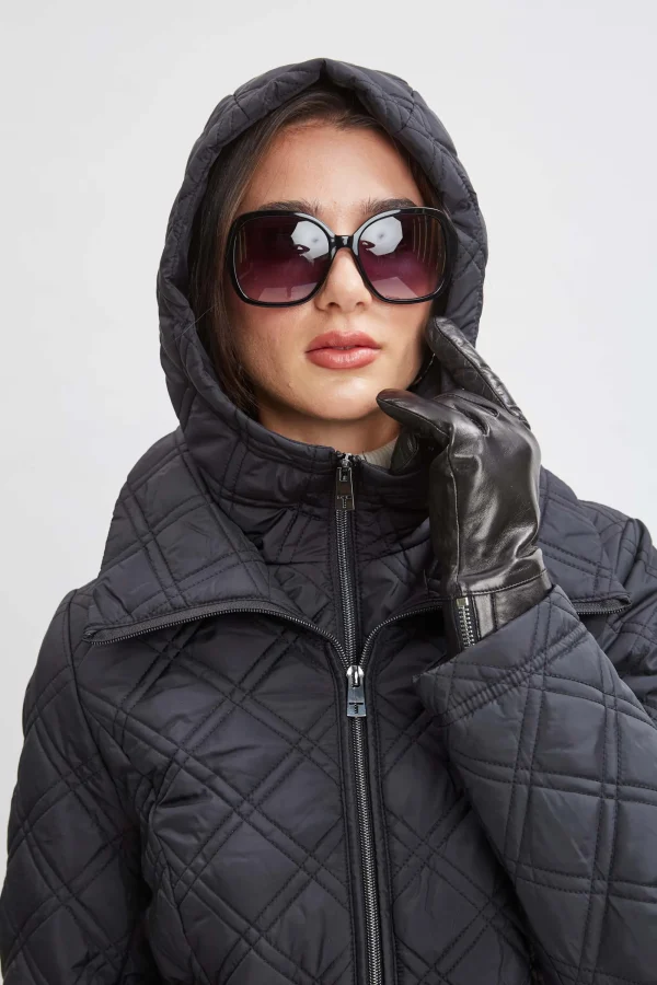 Elie Tahari Coats-Tahari Quilted Puffer Coat