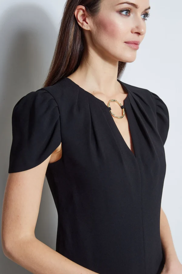 Elie Tahari Dresses & Jumpsuits | Short Sleeve Dresses-Tulip Ring Shift Dress