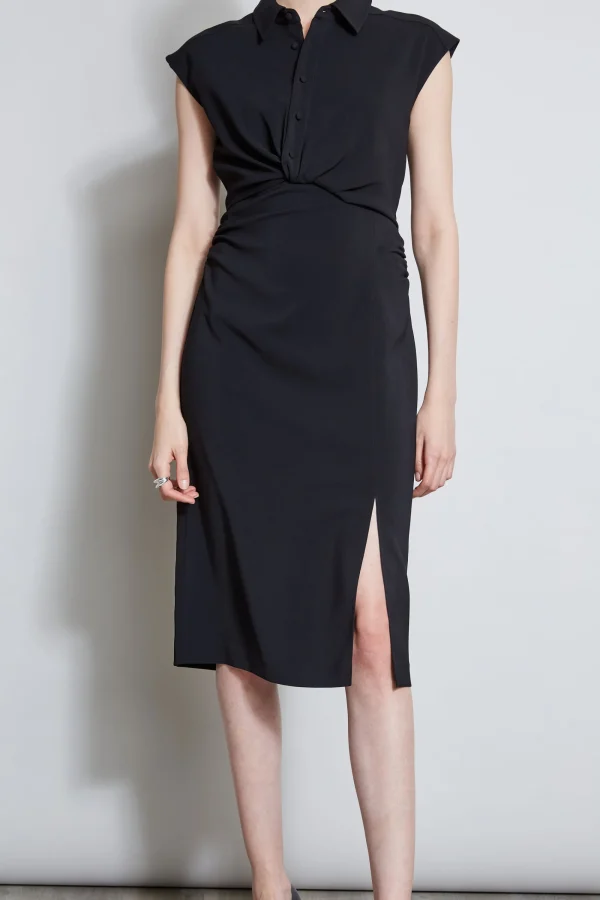 Elie Tahari Dresses & Jumpsuits-Twist Button Dress