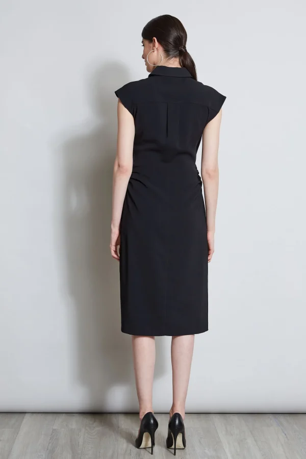 Elie Tahari Dresses & Jumpsuits-Twist Button Dress