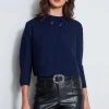 Elie Tahari Tops & Sweaters | Suiting-Two Button Wool Sweater