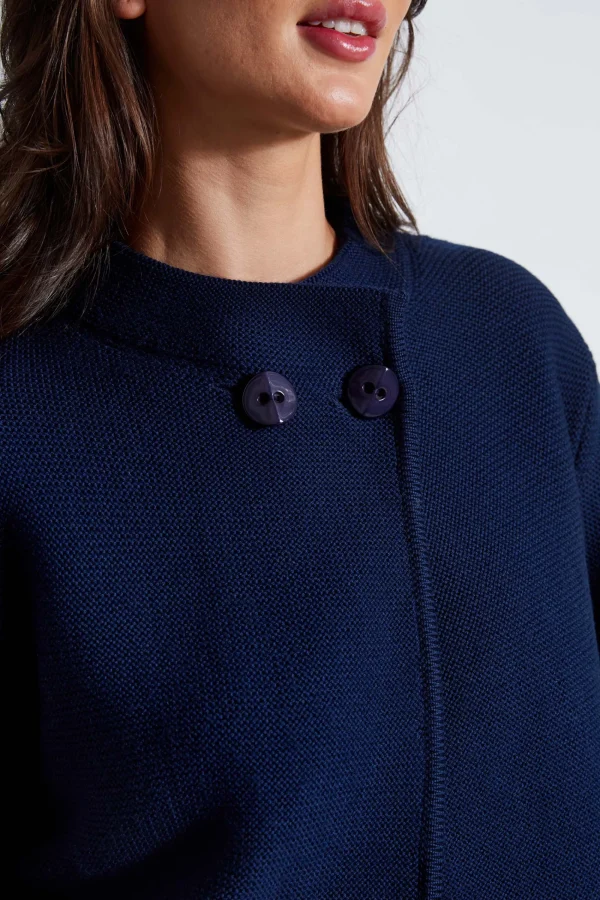 Elie Tahari Tops & Sweaters | Suiting-Two Button Wool Sweater