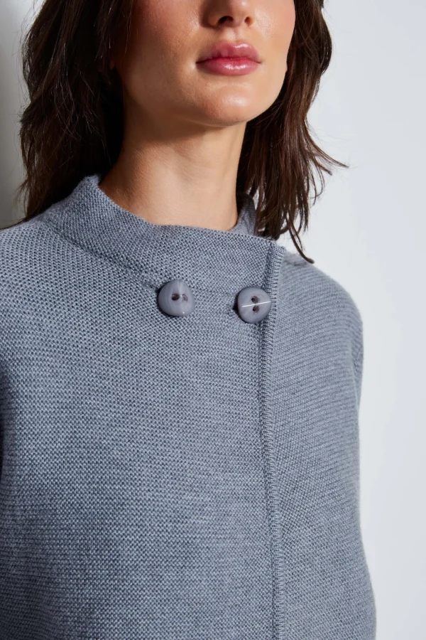 Elie Tahari Tops & Sweaters | Suiting-Two Button Wool Sweater