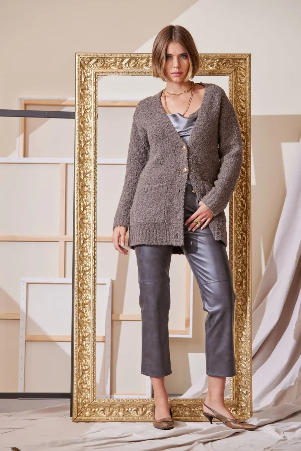 Elie Tahari Bottoms-Vintage Vegan Leather Pant