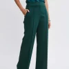 Elie Tahari Bottoms | Suiting-Wide Leg Pant