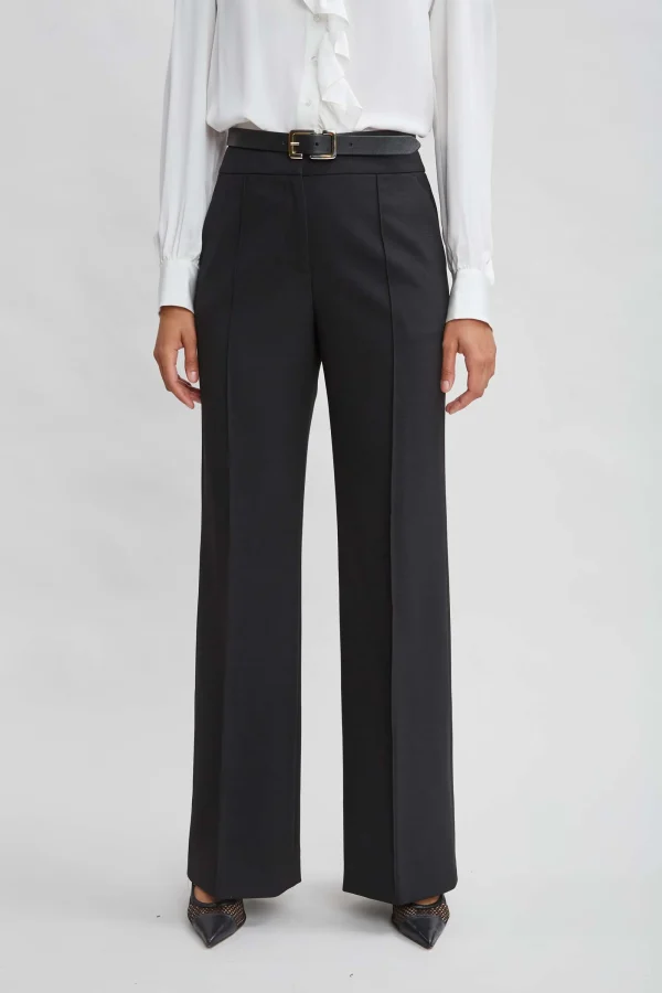 Elie Tahari Bottoms | Suiting-Wide Leg Pant