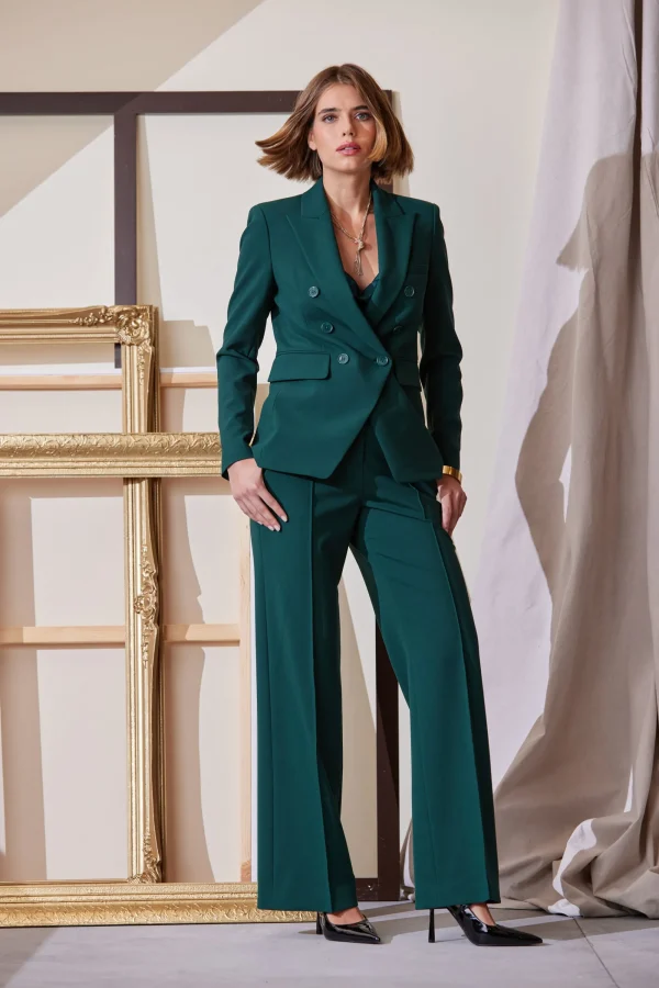 Elie Tahari Bottoms | Suiting-Wide Leg Pant