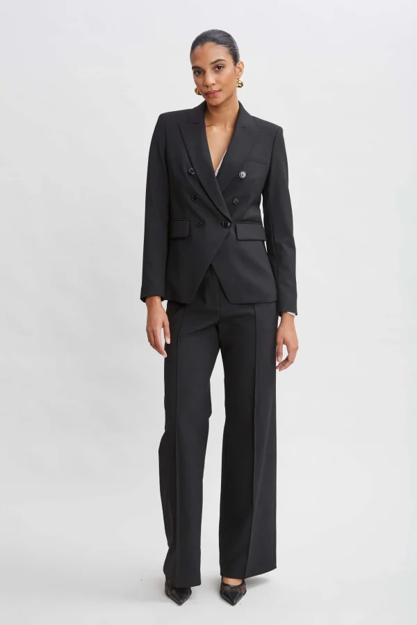 Elie Tahari Bottoms | Suiting-Wide Leg Pant