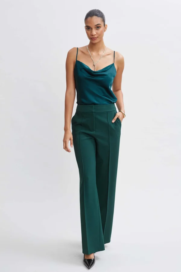 Elie Tahari Bottoms | Suiting-Wide Leg Pant