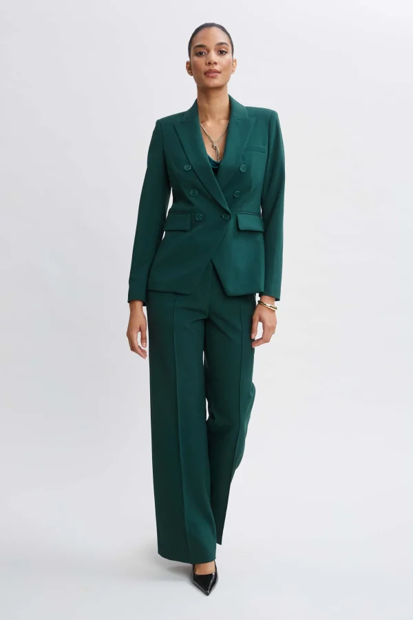 Elie Tahari Bottoms | Suiting-Wide Leg Pant