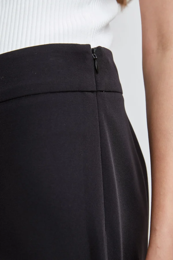 Elie Tahari Bottoms | Suiting-Wide Leg Slit Pant