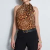 Elie Tahari Tops & Sweaters-Wildcat Halter Top