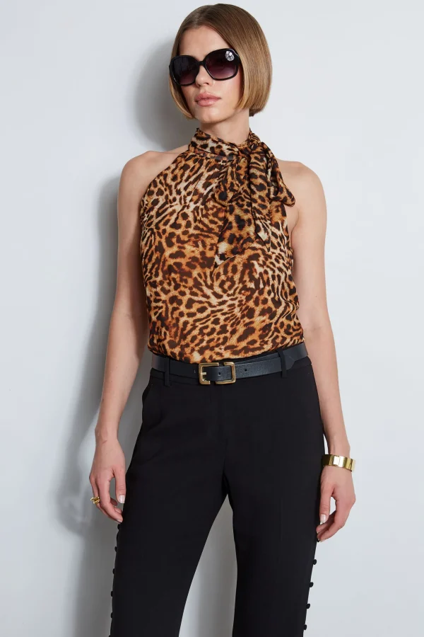 Elie Tahari Tops & Sweaters-Wildcat Halter Top