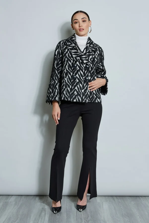 Elie Tahari Jackets & Blazers-Wool Jacquard Jacket